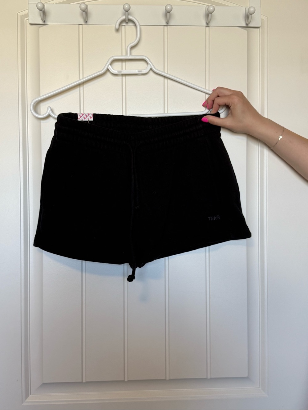 Aritzia Black Athletic Drawstring Lounge Shorts